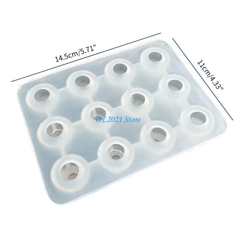 G5GC Silicone Resin Molds, Gourd Epoxy Resin Mould Pendant Casting Molds for DIY Jewelry Making, Resin Art Crafts