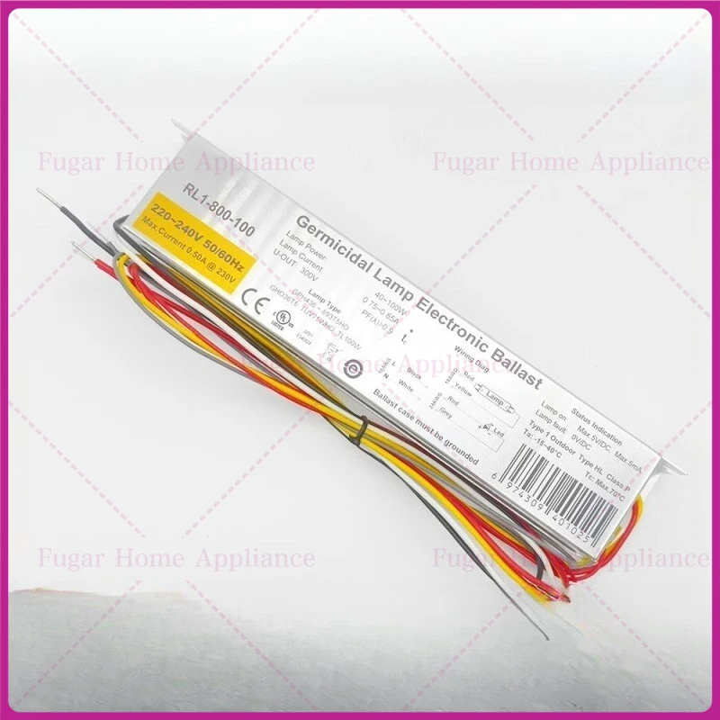

RL1-425-40 RL1-800-100 220-240V PL1-425-40W DC24V UV Lamp Electronic Ballast