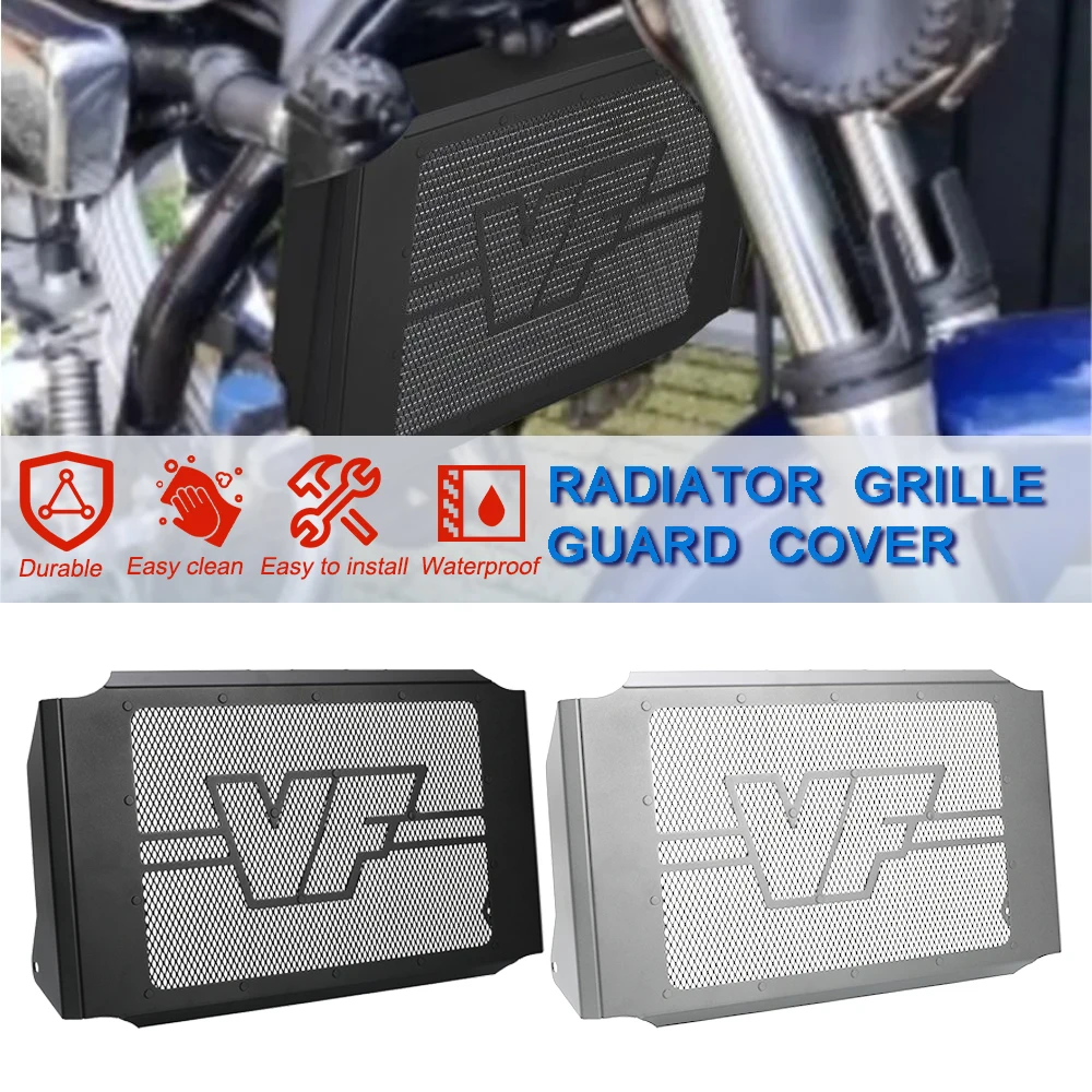 

Radiator Cover Water Tank Cooler Grille Guard Fairing Protector Motorcycle For Honda VF 750 VF750 VF750C Magna V45 BJ 1993-2004