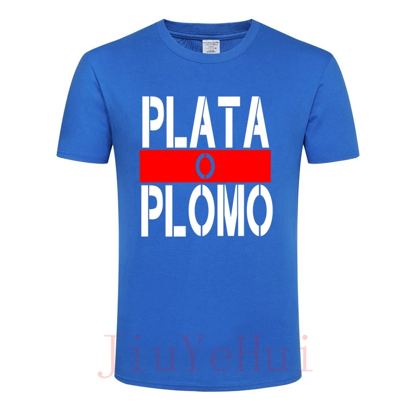 Popular classic TV Show Druger Plata O Plomo T shirt Men Pabloes Escobares tshirt Silver or Lead T-shirt EL Patron Tops Tees