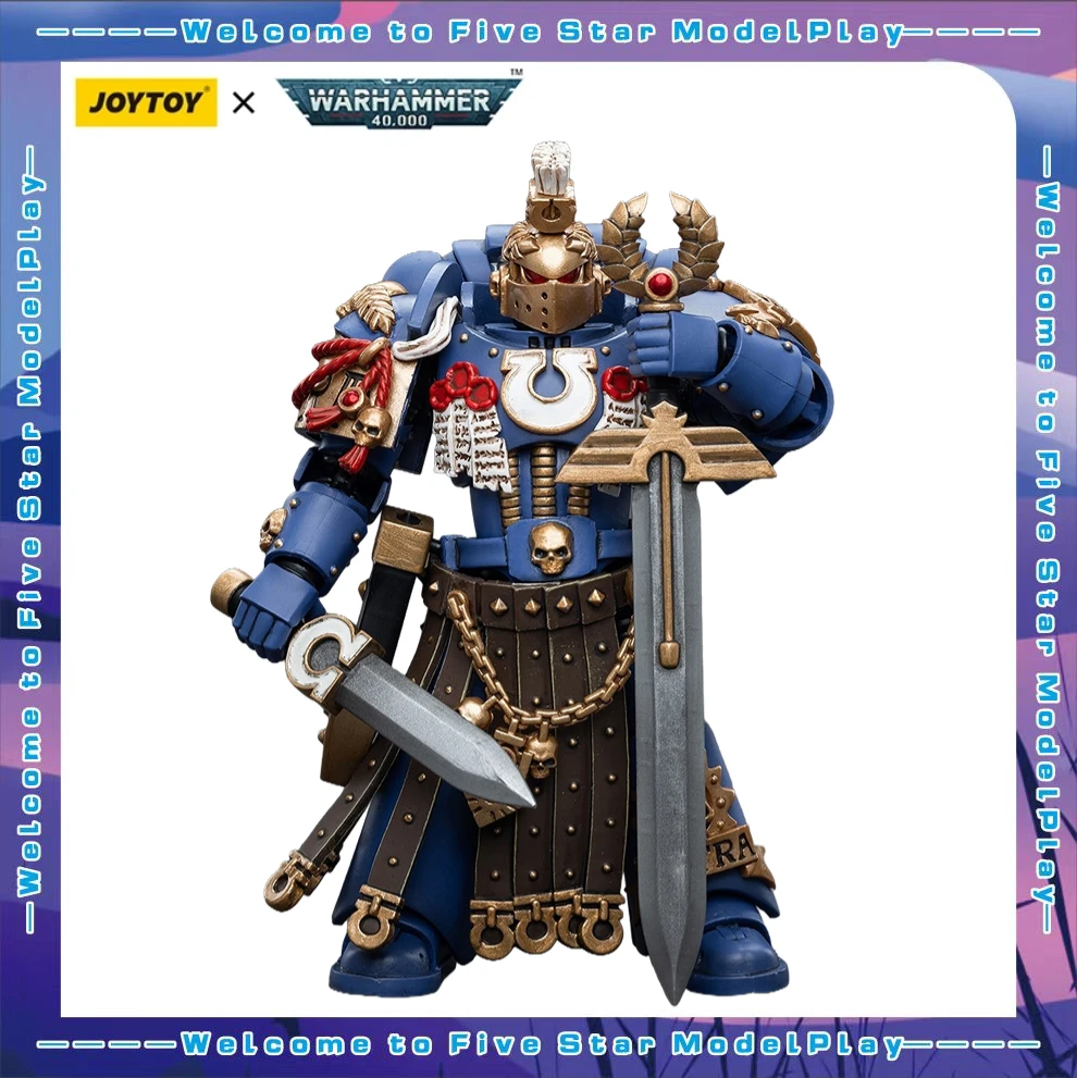 

【FS】JOYTOY Warhammer 40K Фигурки в масштабе 1/18: Модели Чемпионов Гвардии Ультрамаринов, Игрушки, Подарки