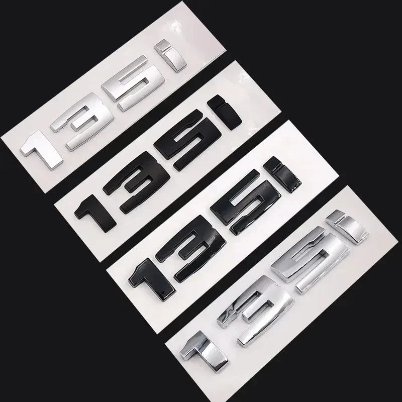Genuine Car sticker For BMW F20 F20N F21 F21N Trunk Lid M135i M 135i Emblem Badge Logo Sign OEM