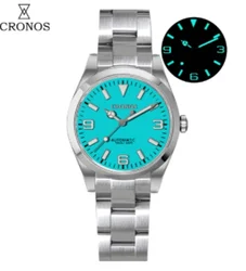 Cronos Luxury Men's watches 36mm Explore Climbing Series Fashion Couples Sport Watch Unisex Automatic Mechanical Watch 10Bar