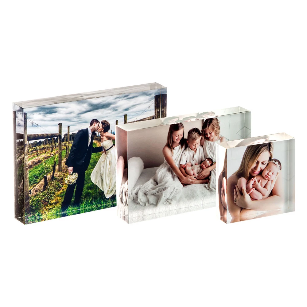 

Personalised Photo Print Acrylic Block Plaque Your Image Printed