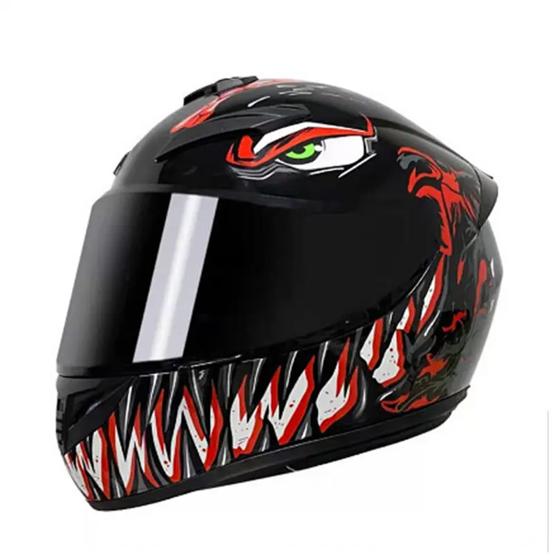 

New Motorcycle Helmet Venom Ant Claw Moto Casco Para Motorcycle Accessories Casque Dot Approved Male Female Full Helmet 111