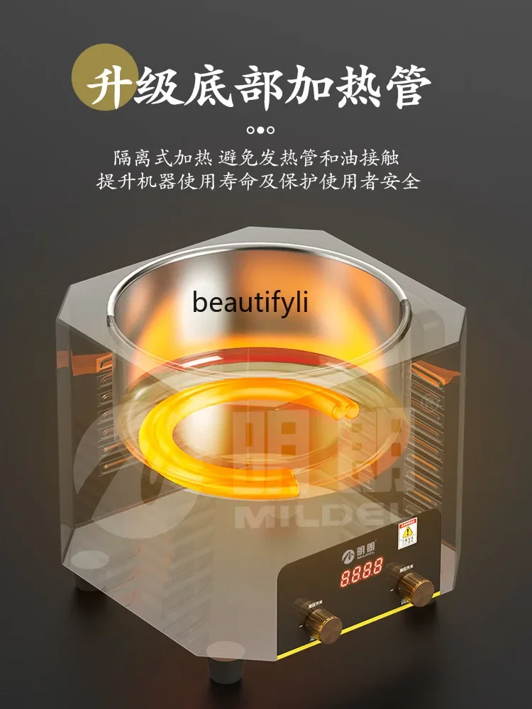 Temperature Hot Oil Cooker Commercial Youpo Noodle Boiled Fish with Pickled Cabbage and Chili Hot Oil Furnaces Oil Cooker