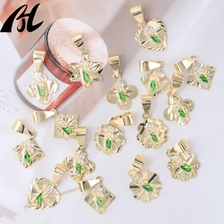 6/12 PCS Hot green St. Jude accessories pendant DIY multi-style lace random delivery of three styles of religious belief pendant