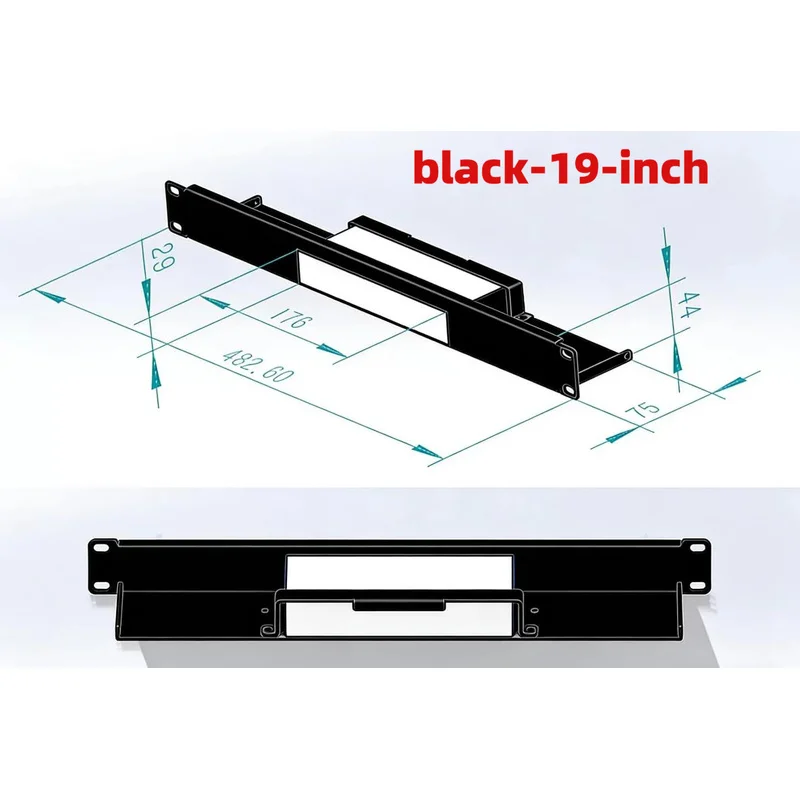Rack Mount Tray For keepLINK（KP-9000-6XH-X2）Matches The Base Outline Perfectly And Holds Wide-Temperature Network Hardware Stead