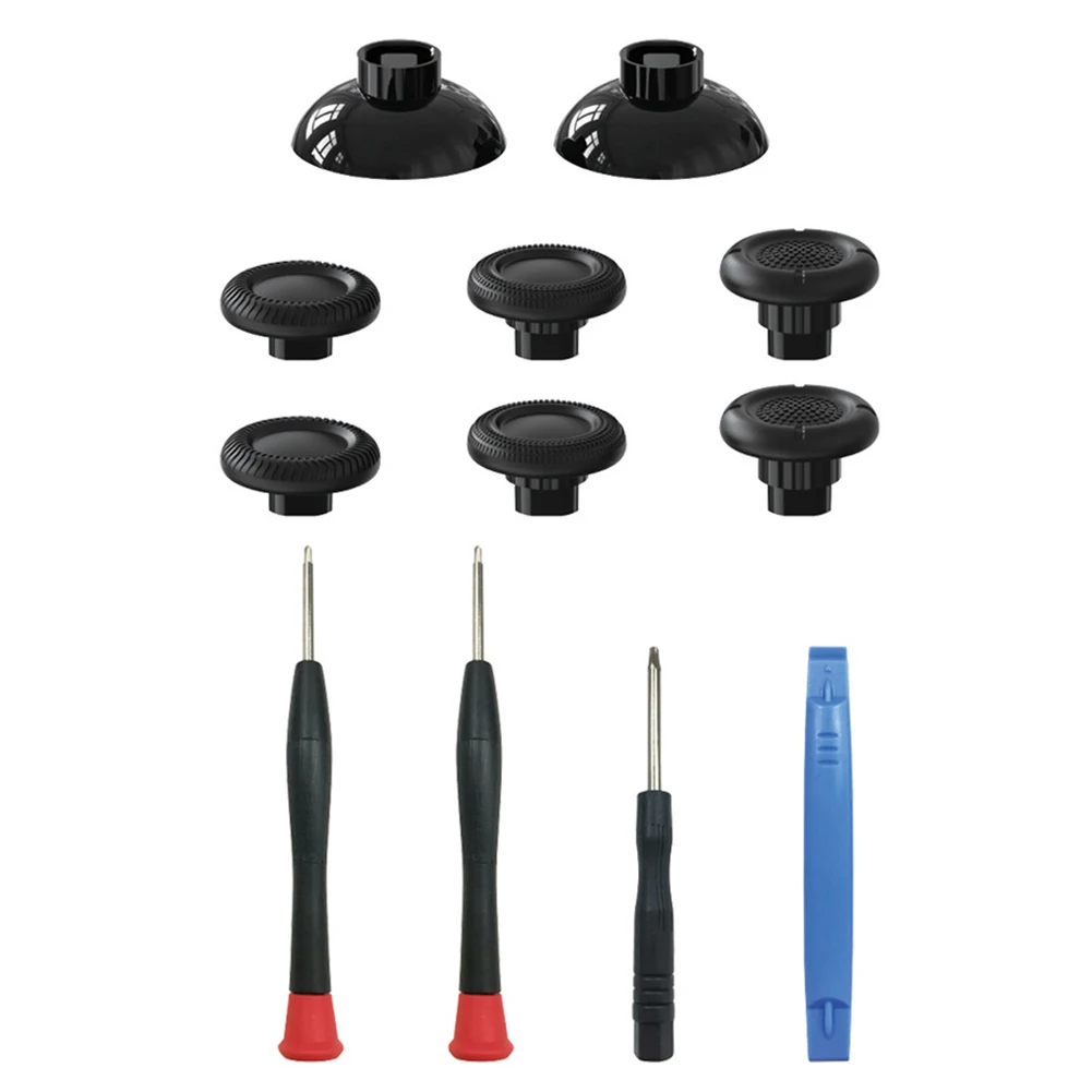 

Black Thumbsticks Cover Anti-Slip Controller Thumbstick Cover Controller Accessories for Sony PlayStation/Switch PRO