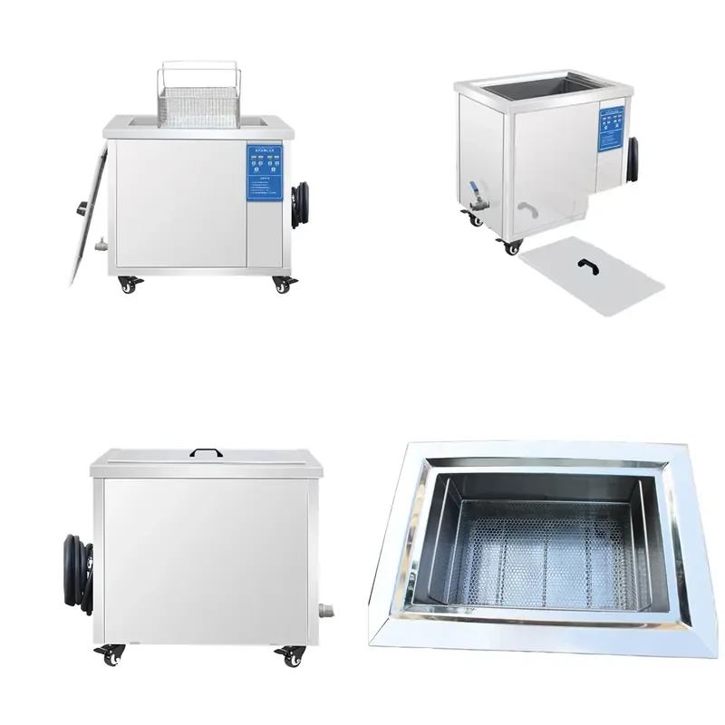 for Juhe Electric New Single Tank 61L 0-900W Power Adjustable 1.5kW Heater Industrial Ultrasonic Cleaning Machine