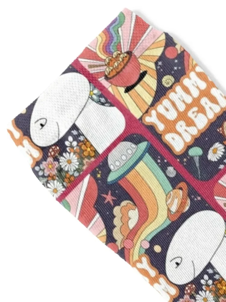 Yummy Dream Socks anime japanese fashion Socks Male Women's