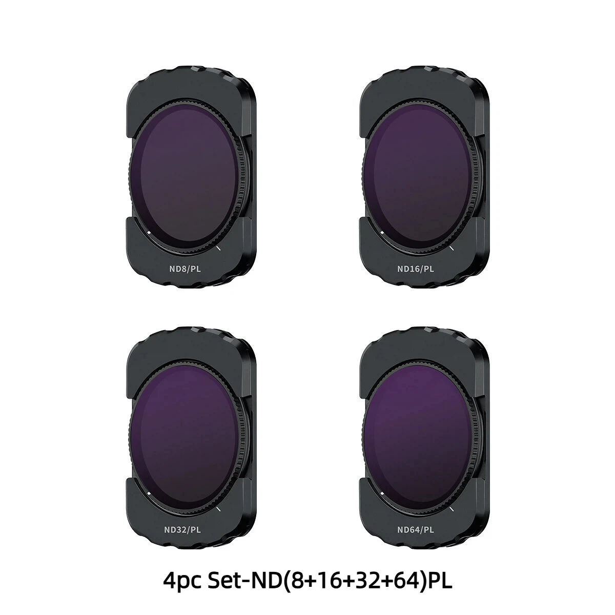 DJI OSMO POKET3 UV-Magnetfilter-Set UV CPL ND8/16/32/64 NDPL Schwarz Soft Filter Set Kameraobjektiv Drohnenzubehör