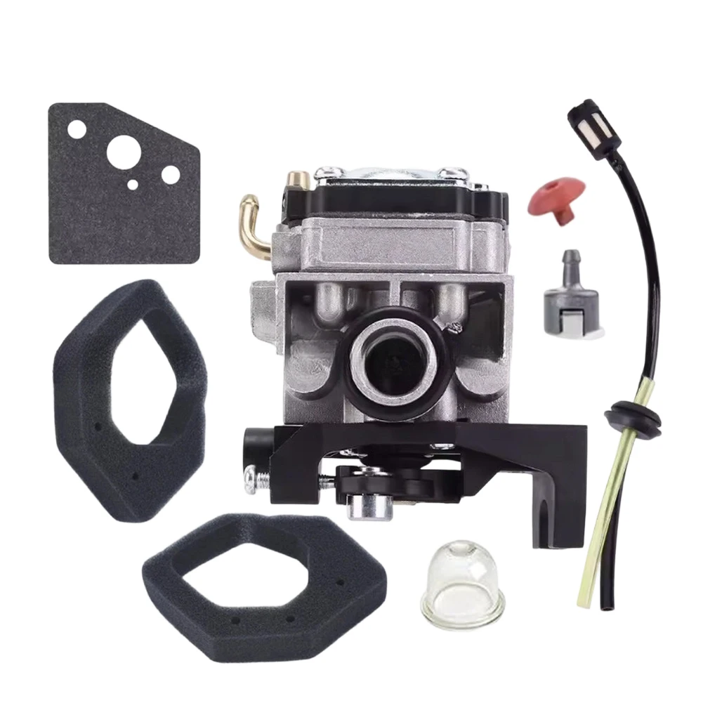 Für HONDA GX22 GX25 GX31 GX35 4-Takt-Motor, Ersatzvergaser für Rasentrimmer, schwarze Dichtung im Lieferumfang enthalten