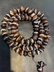 108 Frontline Pharmacist Natural Agate Buddha bead necklace Tibetan Ethnic Style Prayer Beads Natural Stone Materials