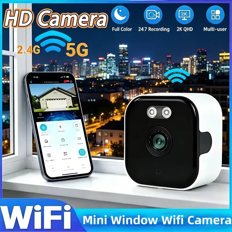 4K WiFi カメラ安全モニターミニ 1080P HD ビ - Home Security Recorder のレビューと価格