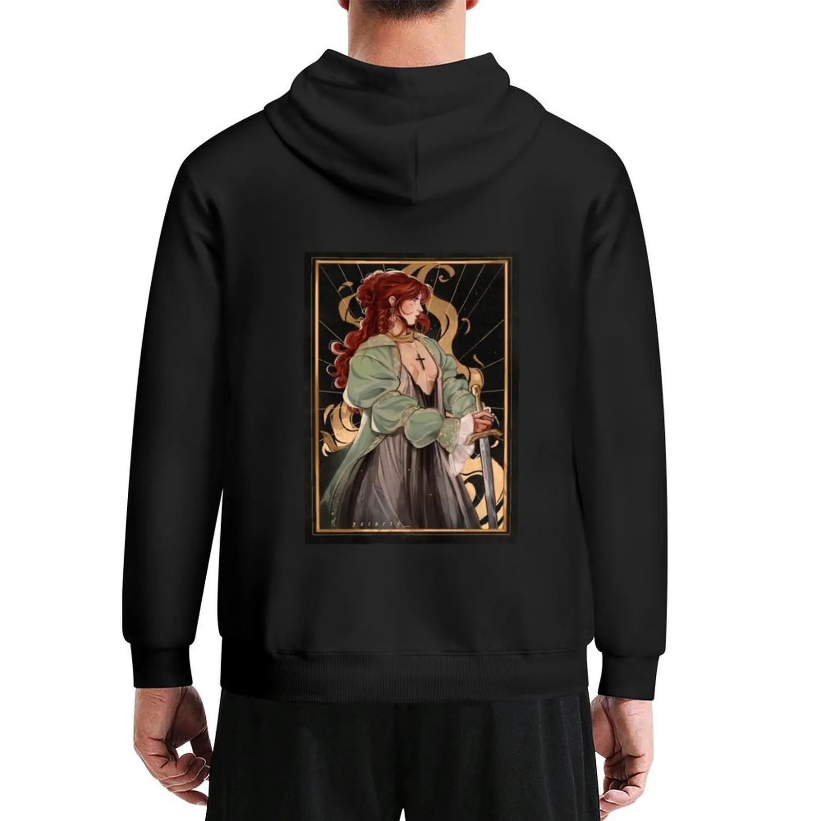 Roan of Arc Hoodie ملابس رجالية أزياء الرجال الملابس الجمالية الرجال قميص العرق مجموعة هوديس الرجال