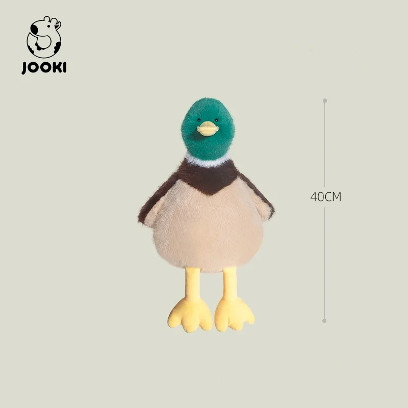 Jouets en peluche canard mignon pour enfants, animaux de dessin animé, poupées en peluche DLIGHTSoft, décor de chambre Kawaii, cadeaux d'anniversaire et de Noël créatifs