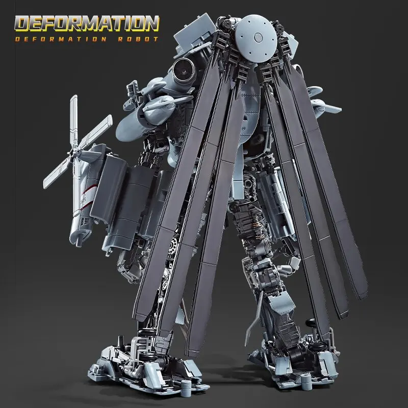 In Voorraad Transformatie Speelgoed W8086 Blackout MPM-13 Vergrote Editie Helikopter Legering Action Figure Model Collectie Robot Speelgoed