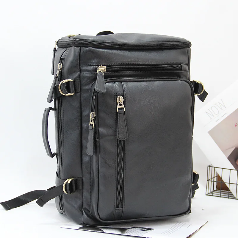 

Fahion Backpack Men Outdoor Mountaineering Backpack Large Capacity 14 Inch Laptop Bag Multi-function Handbags Travel Luggage Bag