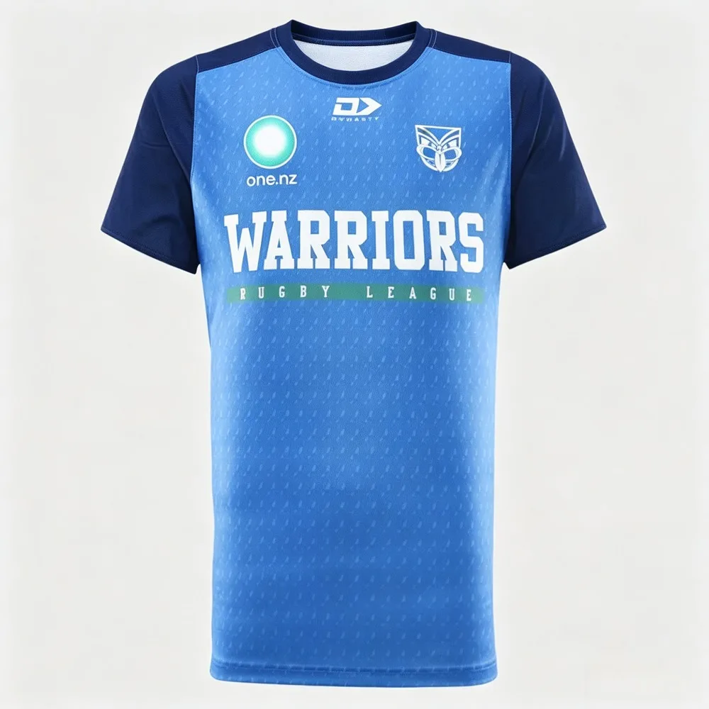2026 New New Zealand Warriors One Nz Rugby League Jersey Men Y2K T-shirt Oversize Suitable for Fashion Daily Wear and Training