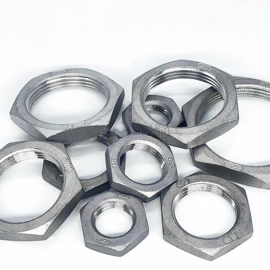 304 Stainless Steel Lock Nut 1/4