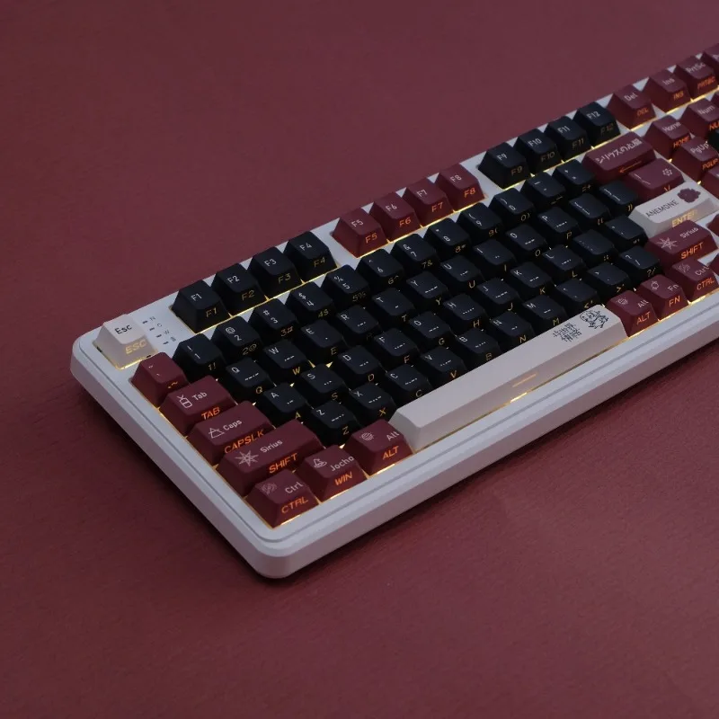 

Набор колпачков для клавиш Otherworldly Emotions PBT Cherry Profile, оригинальные колпачки ручной работы на заказ для аксессуаров для механической клавиатуры