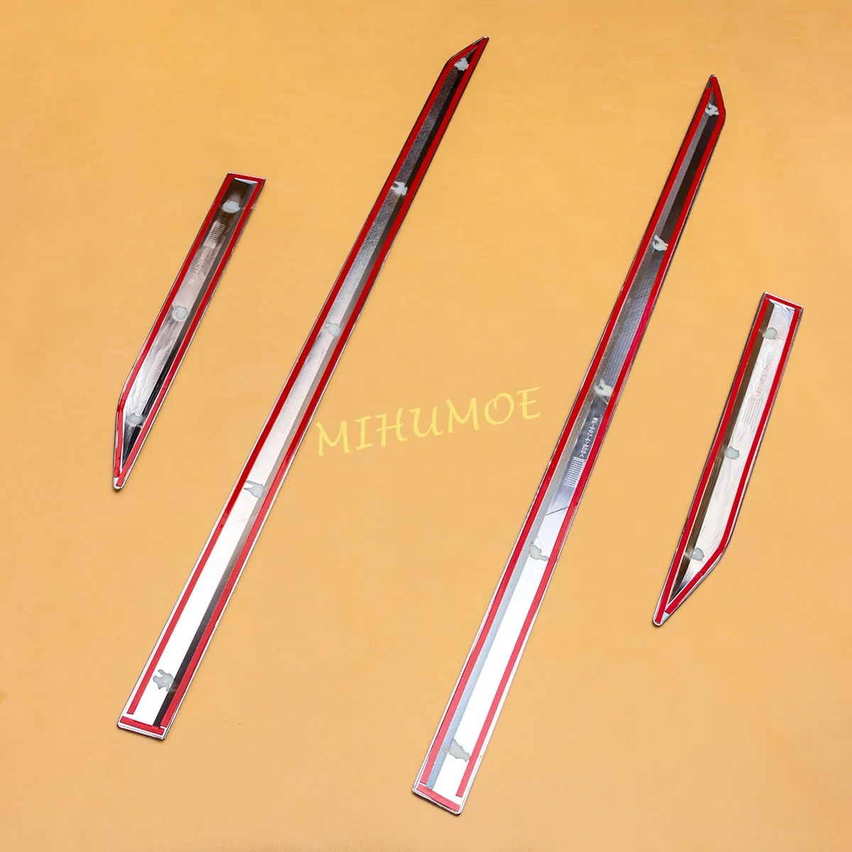 الباب الجسم الجانب صب التنانير الزخارف ملصق مزخرفة لتويوتا كورولا كروس 2022 2023 2024 اكسسوارات السيارات كروم #6