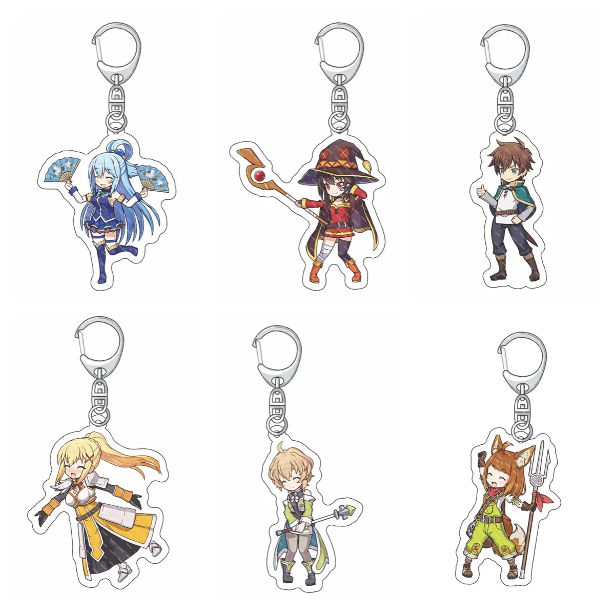 

Gods Blessing On This Wonderful World Season Keychain Bag Charms Pendant Friends Gift Fans Fun Key Chain Cute Souvenir Creative