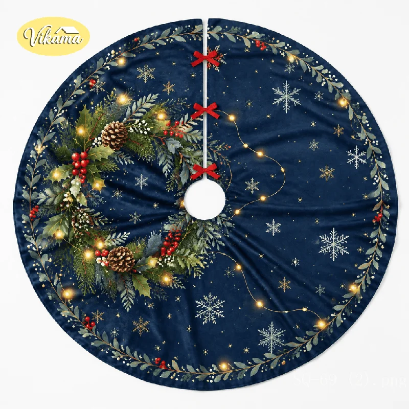 Kerstboomrok dieprood met kran - Lighting Christmas Decor recensie en prijs