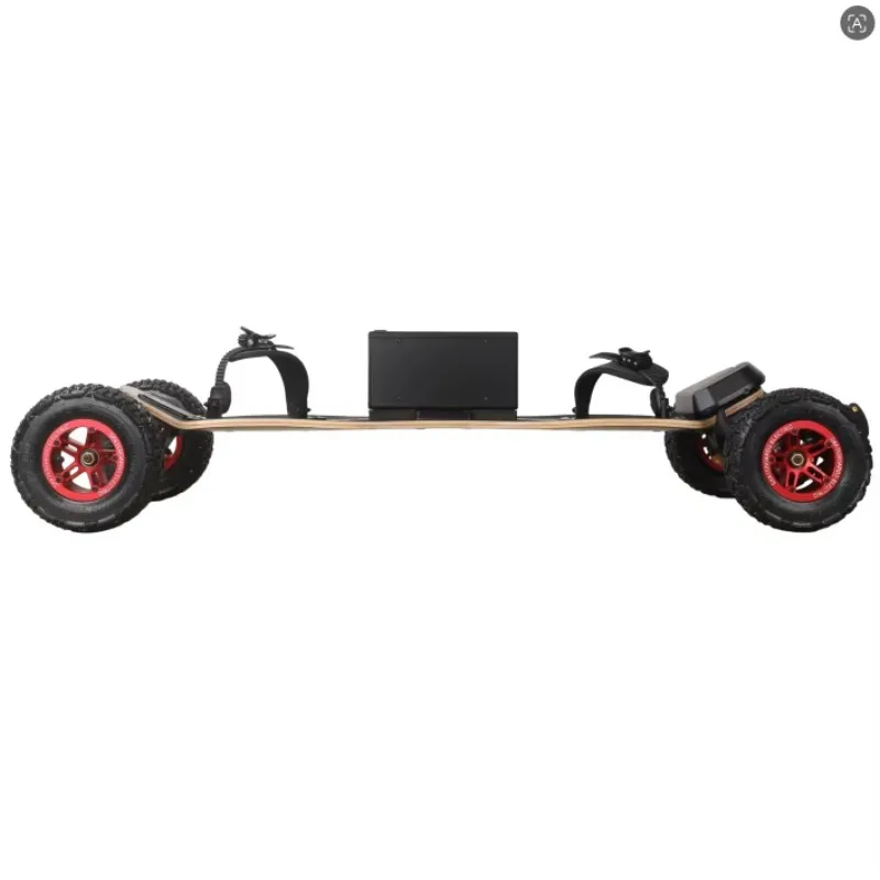 JIESEN Maple Custom-Size Off-Road 4-Wheel Skateboard With Anti-Slip Deck 130kg Load Capacity For Sand &Beach Land Boarding