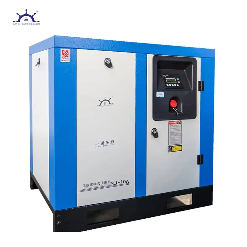 

Industrial Screw Air Compressor 10-350HP 7.5kW Air-Cooled Stationary 380V Motor Bearing Engine Mute 1 Year Warranty