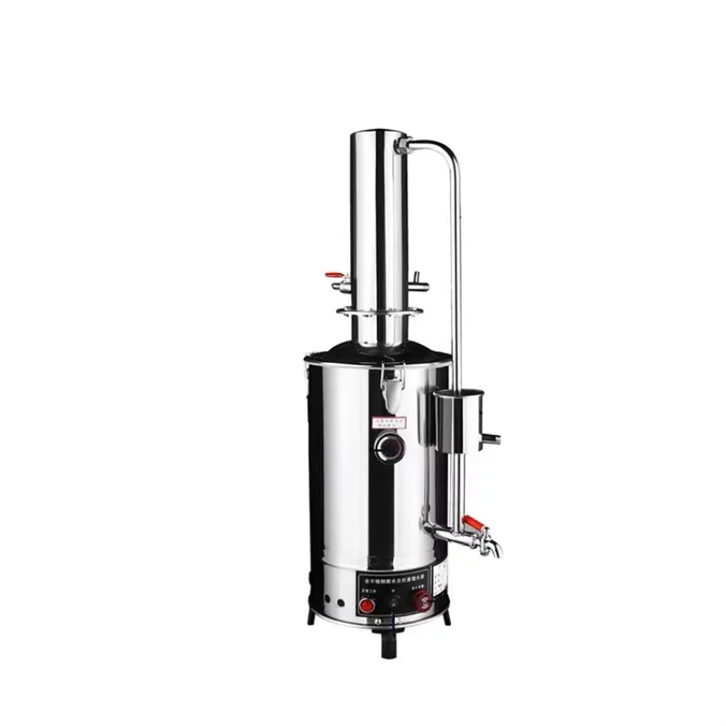 

Stainless steel electric distilled water device Laboratory generator 10L cut-off automatic distilled water machine
