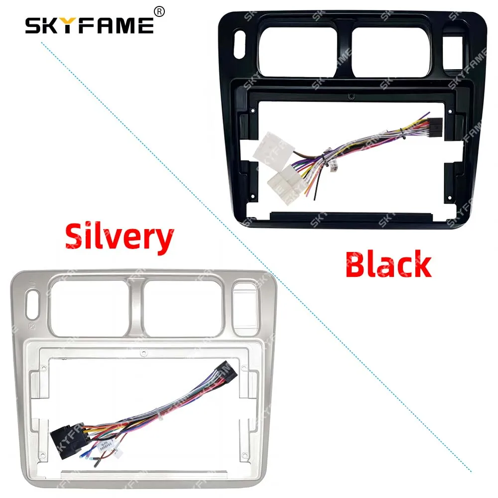 

SKYFAME Car Frame Fascia Adapter Android Radio Dash Fitting Panel Kit For Liebao Feiteng Mitsubishi Pajero iO