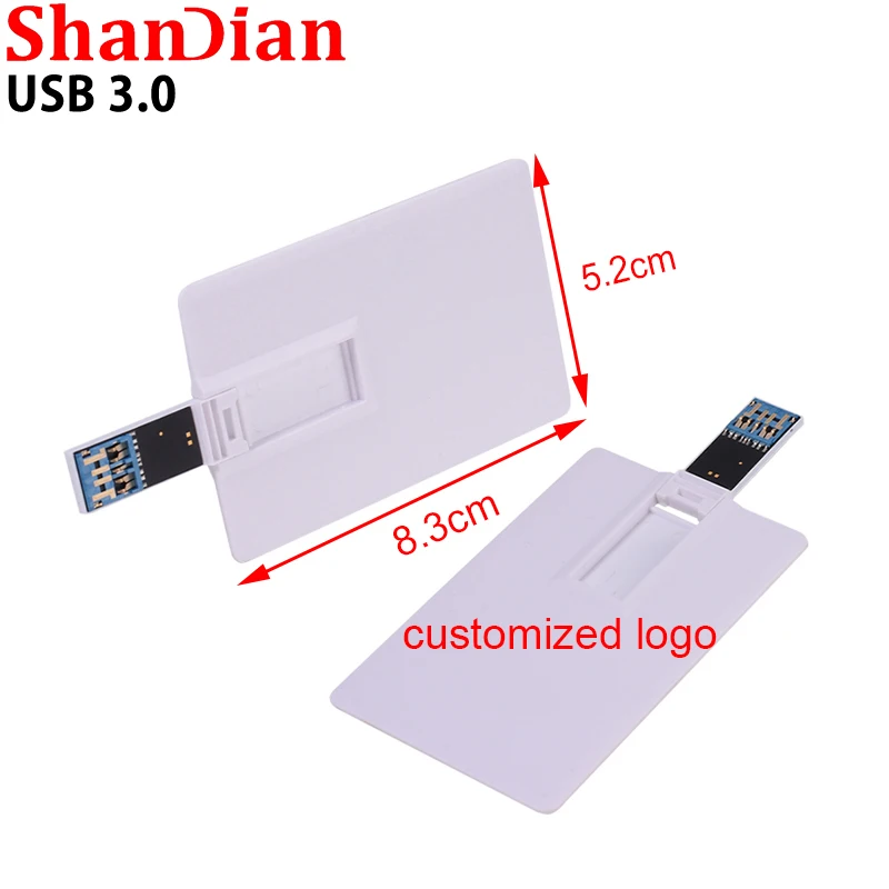 محرك أقراص فلاش مع شعار مخصص مجاني ، عصا بطاقة بيضاء ، محرك قلم عالي السرعة ، هدية زفاف ، 64 جيجابايت ، 32 جيجابايت ، 16 جيجابايت ، 8 جيجابايت