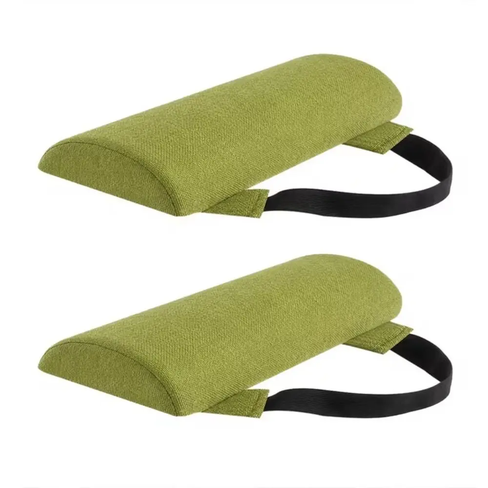 Cotton Fabric Lawn Chair Headrest Adjustable Straps Space-saving Lounge Chair Lumbar Support 35cm Suitable for All Four Seasons