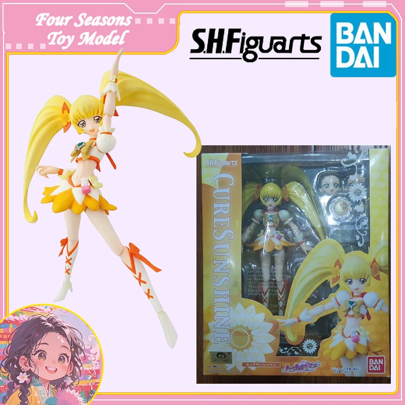 

Быстрая доставка Bandai аниме SHF HEART CATCH Pretty CURESUNSHINE оригинальная модель игрушки фигурку Коллекционные украшения для детей