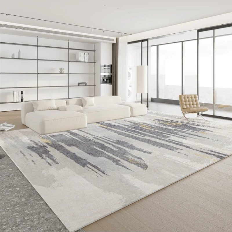 Nordic Style Carpets for Living Room Large Area Bedroom Decor Abstract Carpet Home Luxury Lounge Rug Washable Non-slip Floor Mat