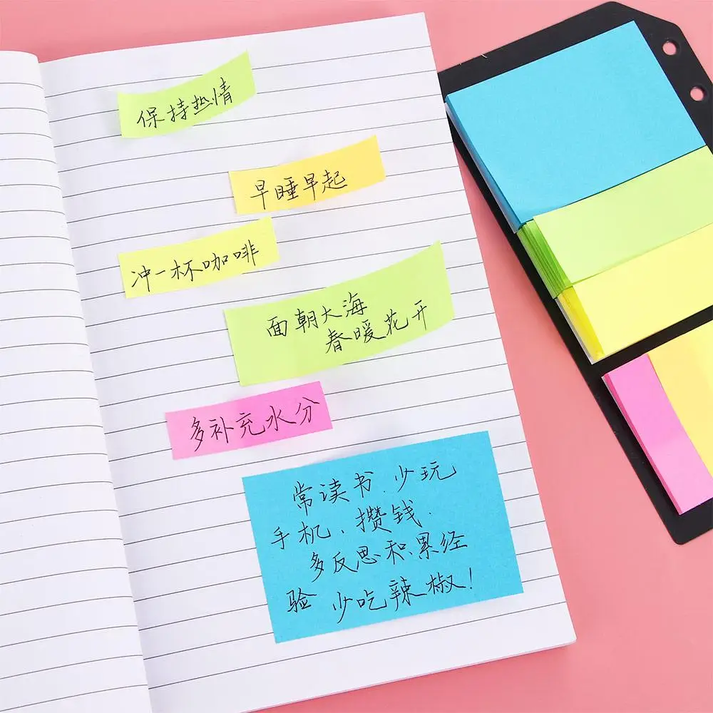 Офисный переплет с 6 отверстиями для блокнотов с вкладышами B5 A5 A6, планировщик липких заметок, блокнот с расписанием, молочная заметка