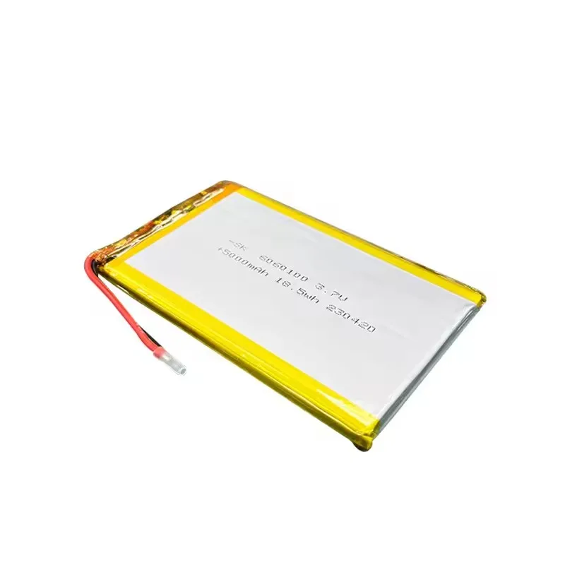 6060100 Rechargeable High Large Capacity LiPo Battery Cell 3.7V 5000mAh 6060100 Lithium Polymer Battery for Power Bank