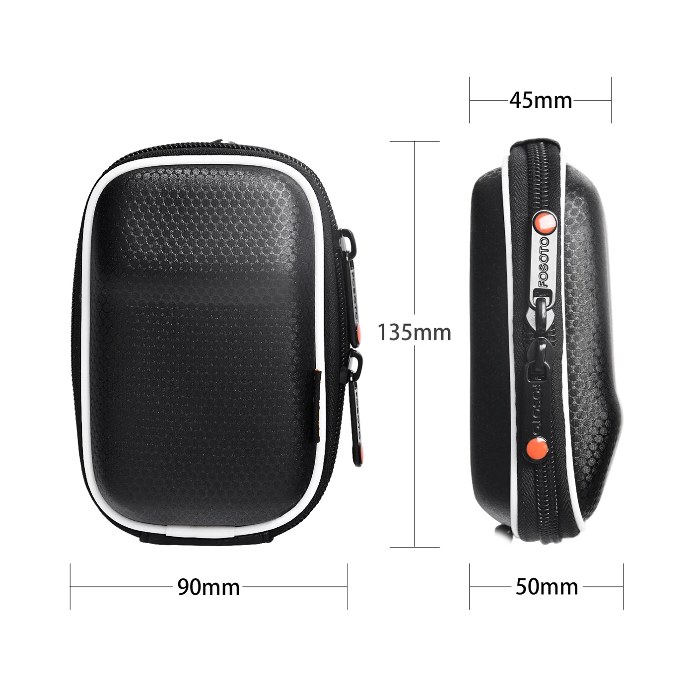 Fusitu Carrying Portable Hard Anti-Shock Camera Case Compatible for Sony W800 WX500 WX350 RX100M7 RX100V HX90, Canon PowerShot