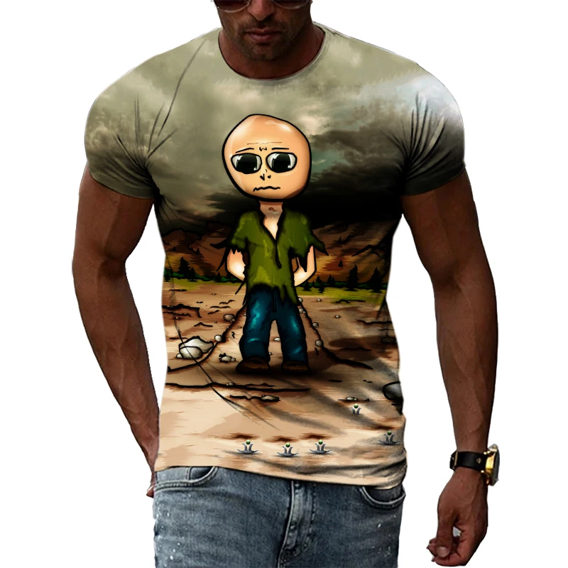 Summer Fashion Hip Hop Funny graphic t shirts Men Casual 3D Printed Personality Tees Trend Creative harajuku O-neck Short Sleeve