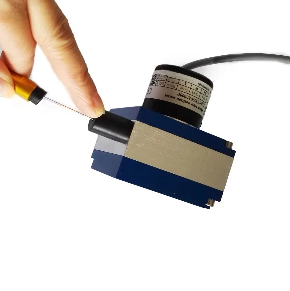 1000mm length measuring digital draw wire cable transducer pull string position displacement sensor pull wire encoder CESI-S1000