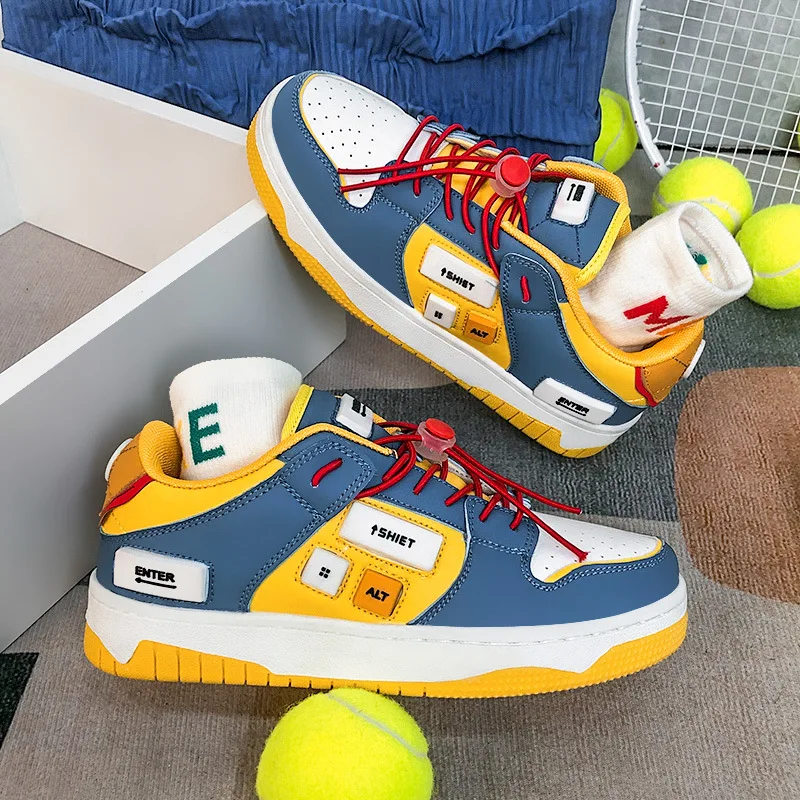 New China-Chic Versatile Couple Casual Fashion Board Shoes Super Fire Men's and Women's Thick soled Sneakers women shoes