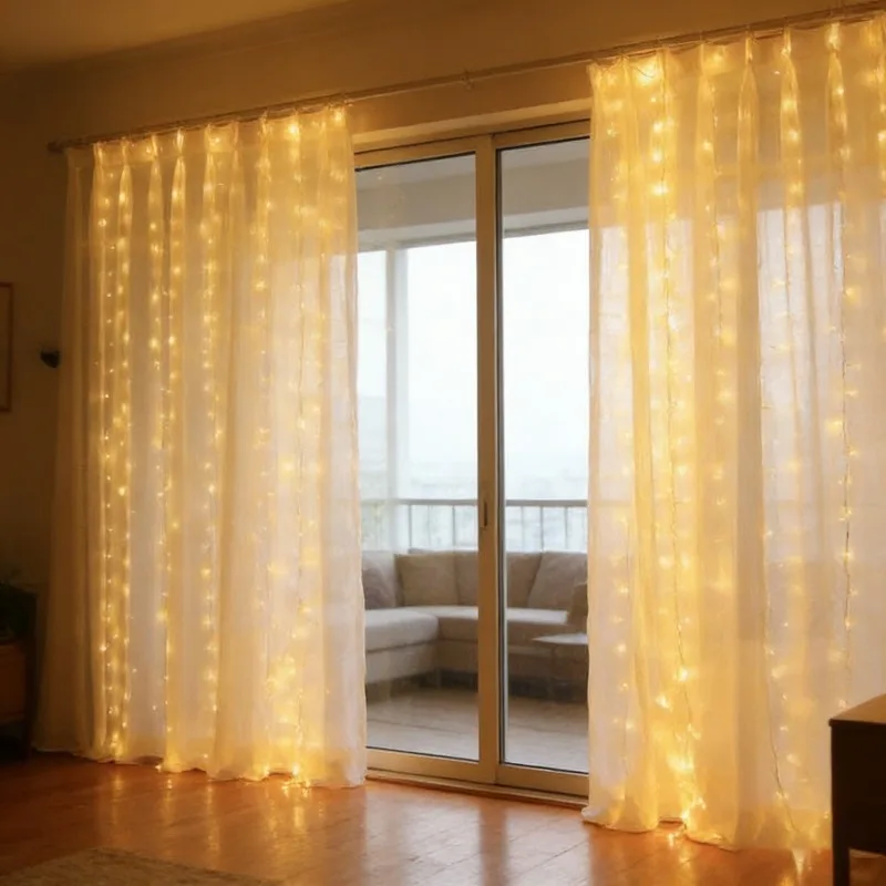 USB Plug LED Light String Suitable for Home Background Decor and Applicable To Various Celebrations Such As Wedding, and Easter