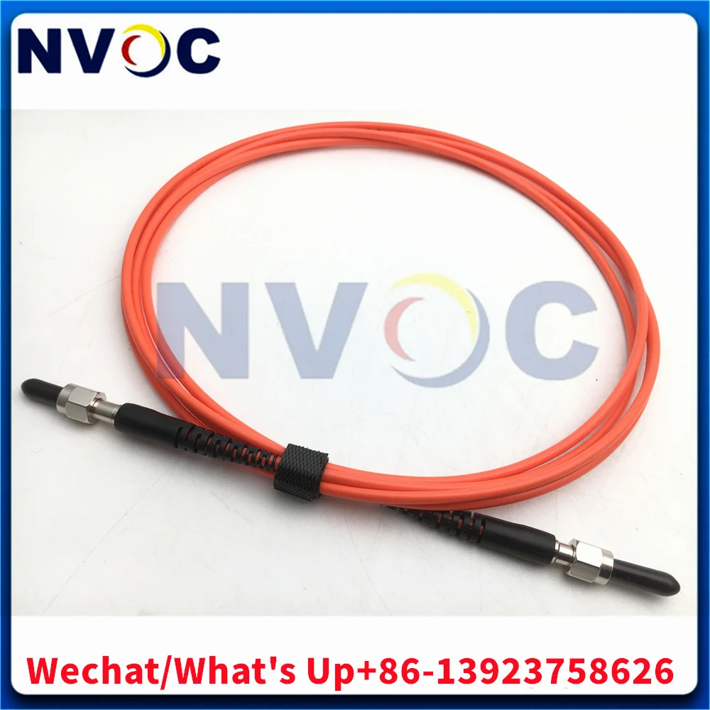 SMA-SMA905 OM1 MM(62.5/125) Simplex 1/2/3/5M,PVC Jacket,3.0 mm SMA Ceramic Ferrule Fiber Optic Patch Cord Cable Connector
