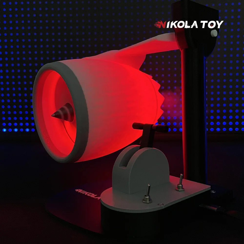 Fan USB Turbofan Engine Model NIKOLATOY Upgraded Desktop Creative Styling JetFan Toy Includes An Ultrasonic Atomization Device