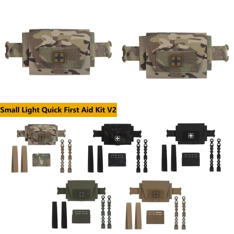 

Компактная и легкая аптечка первой помощи, совместимая с MOLLE, быстросъемная конструкция для использования на открытом воздухе и в чрезвычайных ситуациях