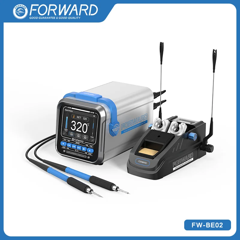 FW-BE02 Dual Station Soldering Station Factory Direct Wholesale OEM ODM for Phone Motherboard PCB Electronic Component Repair