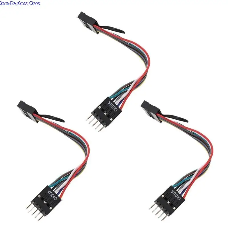 Bảng điều khiển phía trước D0UA 13Pin đến 9pin cáp âm thanh cho khung gầm cho bo mạch chủ Lonovo