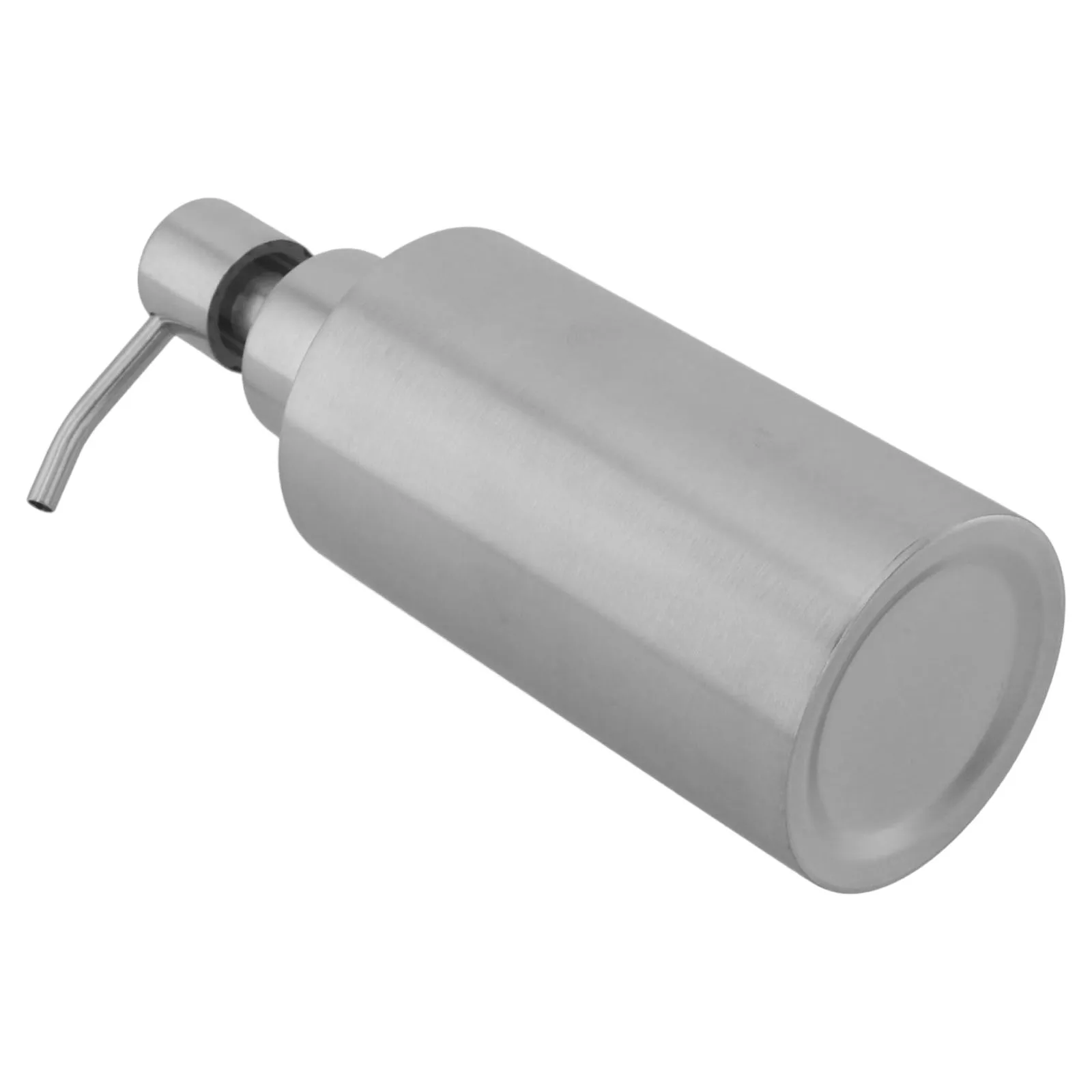 

304 Stainless Steel Pump Soap Dispenser for Bathroom and Kitchen Refillable Liquid Container Large Opening Anti